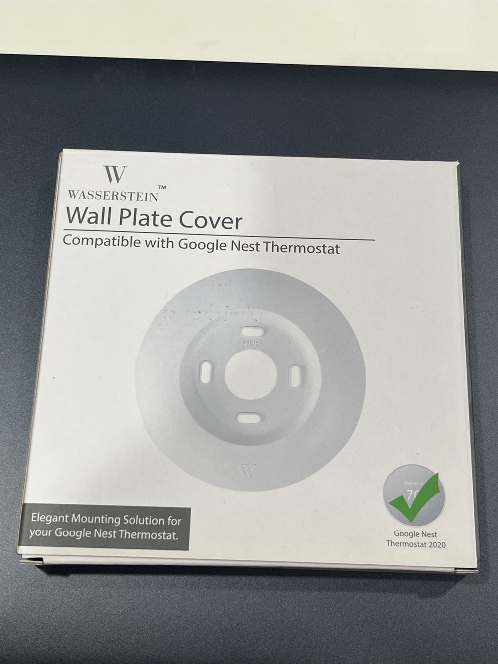 Brand new Wasserstein Google Nest Thermostat Wall Plate Cover